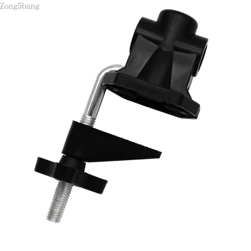 Zong เปลี่ยน Heavy Duty แคลมป์ตั้งโต๊ะ Universal Clamp ฐานปรับได้สําหรับแขนไมโครโฟนโคมไฟตั้งโต๊ะ Mount Holder Clamp