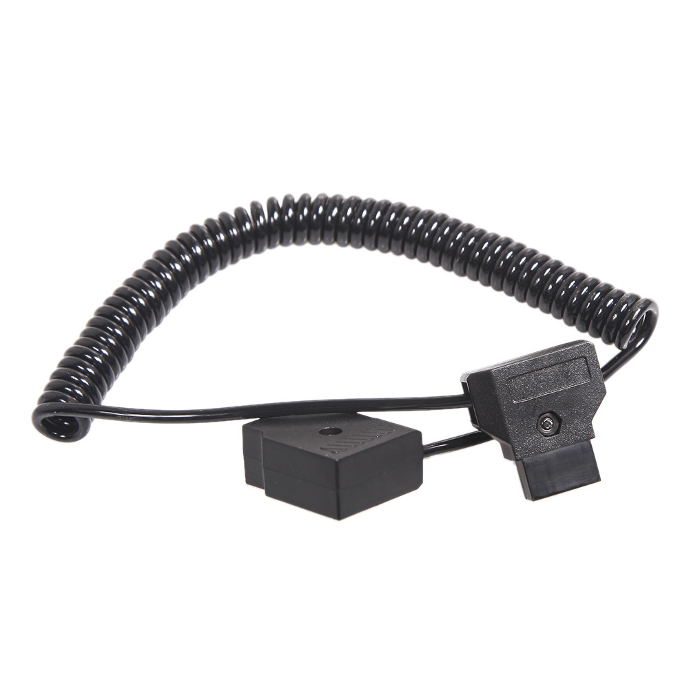 D-tap 2 Pin Male to Female Extension Adapter Cable for DSLR Rig Battery V-mount Dtap to Dtapสายยางย