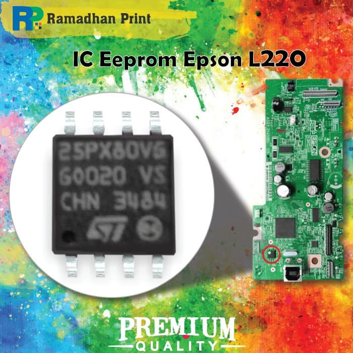 รีเซ็ต Epson L220, เคาน์เตอร์ Epson L220 IC, Epson L220 Eeprom