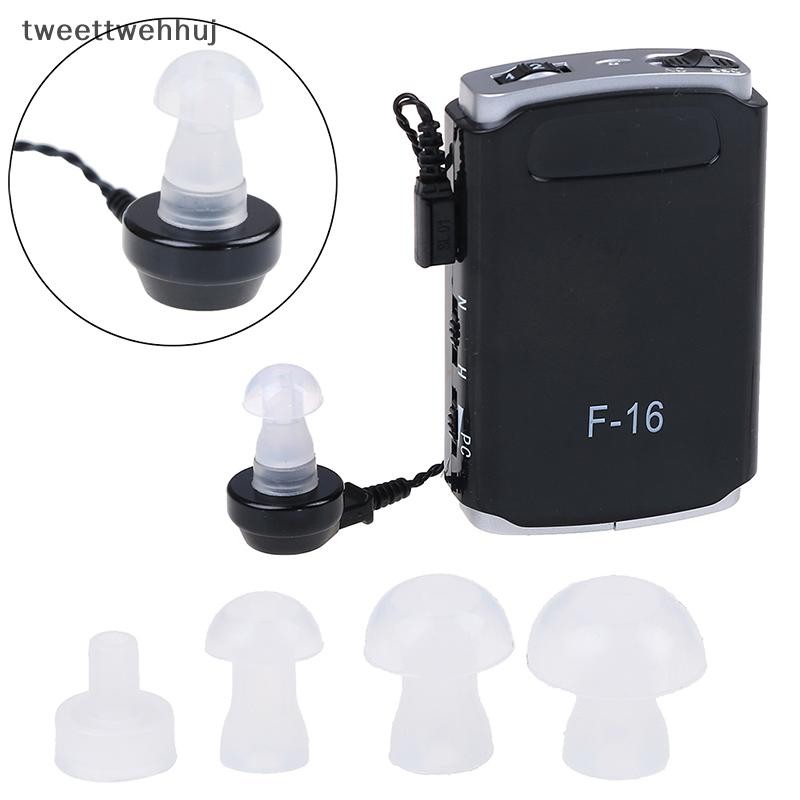 Tw Mini เครื่องช่วยฟังดิจิตอลปรับเสียงเครื่องขยายเสียง AXON F-16 เครื่องช่วยฟัง huj