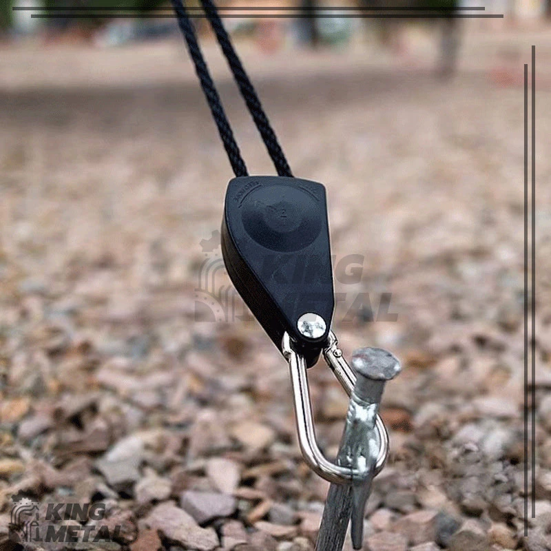 รอกเชือกปรับระดับได้ Rope Ratchet Hanger 4m สำหรับเดินป่าตั้งแคมป์ thumbnail 9