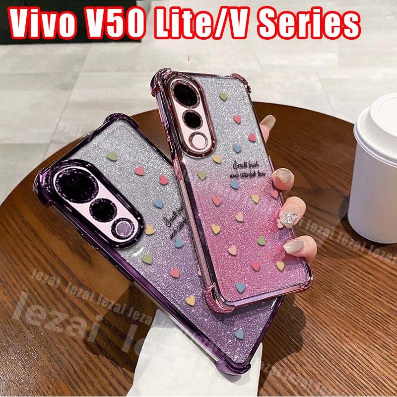 เคสVivo V50 Lite V50Lite V50 Pro 4G 5G 2025เคสGlitter Vivo V40 Lite V30 V29 V27 Pro V29e V27e 5Gเคส 