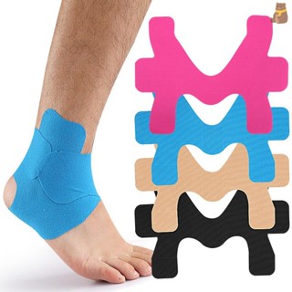 [TA] 1 แผ่นเทปพยุงกล้ามเนื้อกาวยืดหยุ่นกีฬาเทปการกู้คืนสายรั…