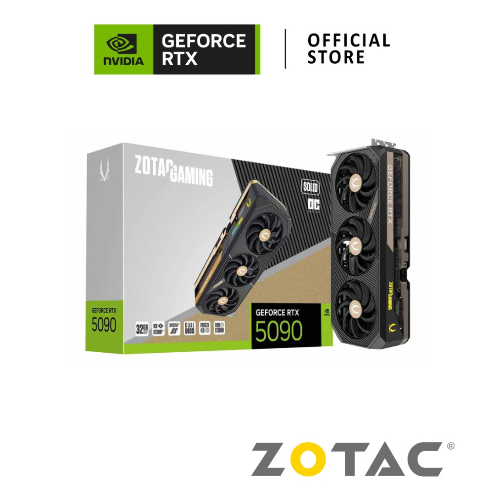 ZOTAC GAMING GeForce RTX 5090 SOLID OC การ์ดจอ