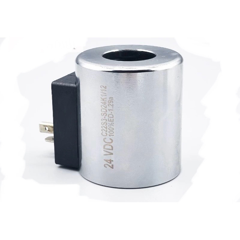 โซลินอยด์วาล์วไฮดรอลิกคอยล์ D1VW004CJNJW91 C22S3-SD24K1/12 1.29A เส้นผ่านศูนย์กลางภายใน x เส้นผ่านศู