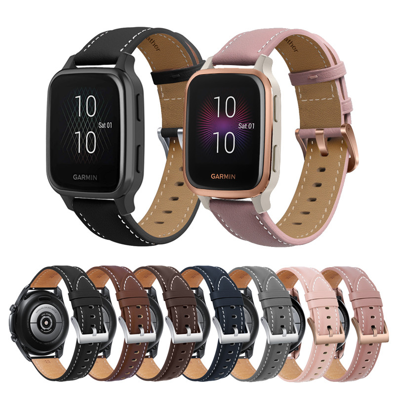 สายหนังวินเทจสําหรับ Garmin Venu sq sq 2