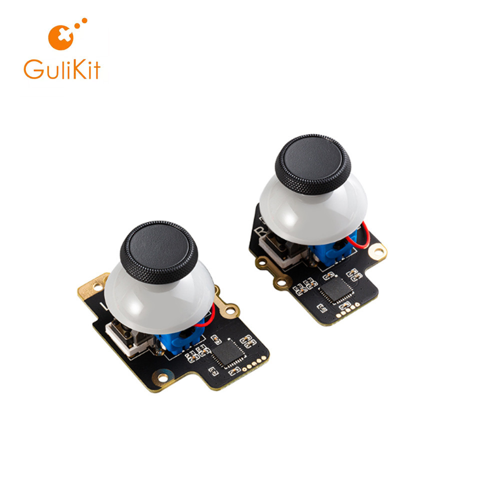 Gulikit SD02 Hall Effect จอยสติ๊กโมดูลสําหรับ Steam Deck No-Solder ติดตั้งแม่เหล็กไฟฟ้า Anti-Drift ชุดเปลี่ยน