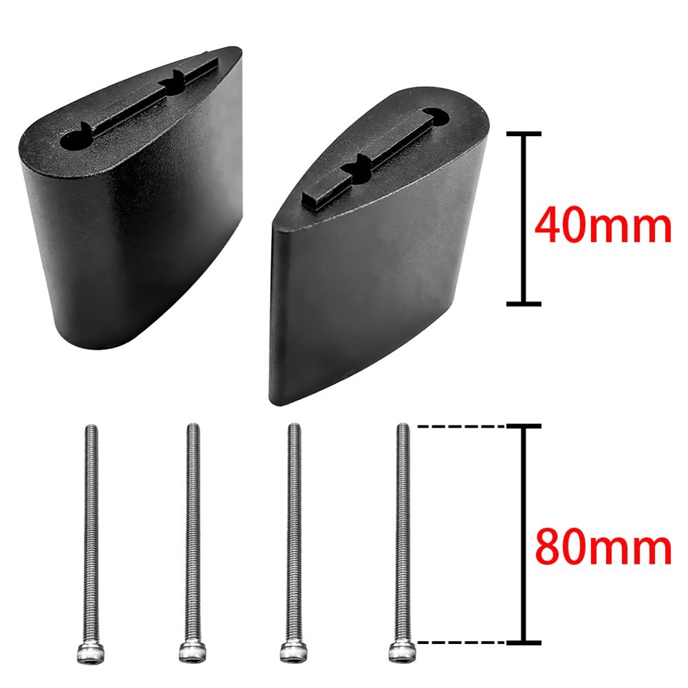 <bestshe>จักรยานคาร์บอนสําหรับ TT Handlebar Spacers ขี่จักรยานสําหรับ Aero Bars เพิ่ม 5/10/20/40 มม.