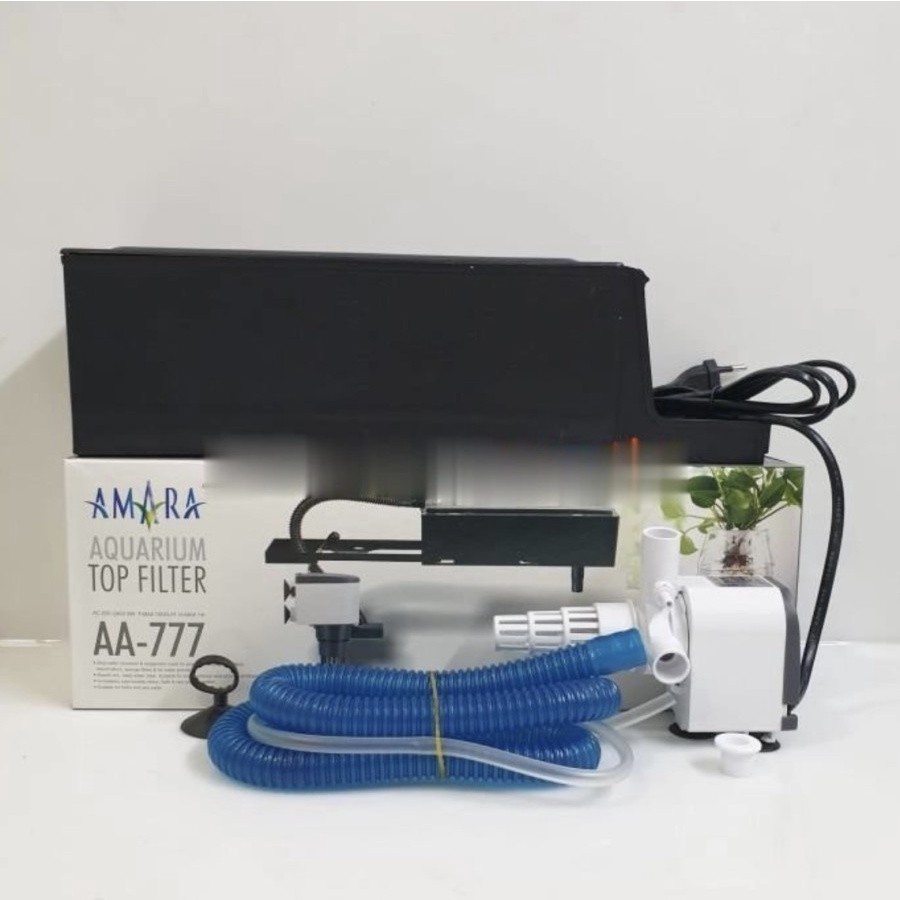 MESIN SETIALARIS STOREAMARA AA 777 Complete Box Filter Machine - Aquarium Top Filter