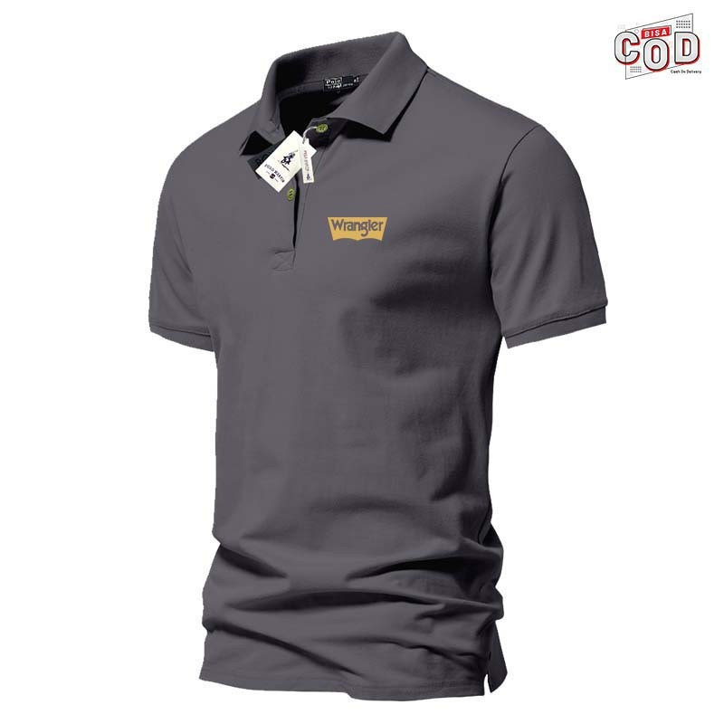 ใหม่ ....!!! เสื้อโปโล Distro แขนสั้น >> Wrangler Blog ซ้าย Gold Distro เสื้อโปโล >> เสื้อยืดผู้ชายและผู้หญิง