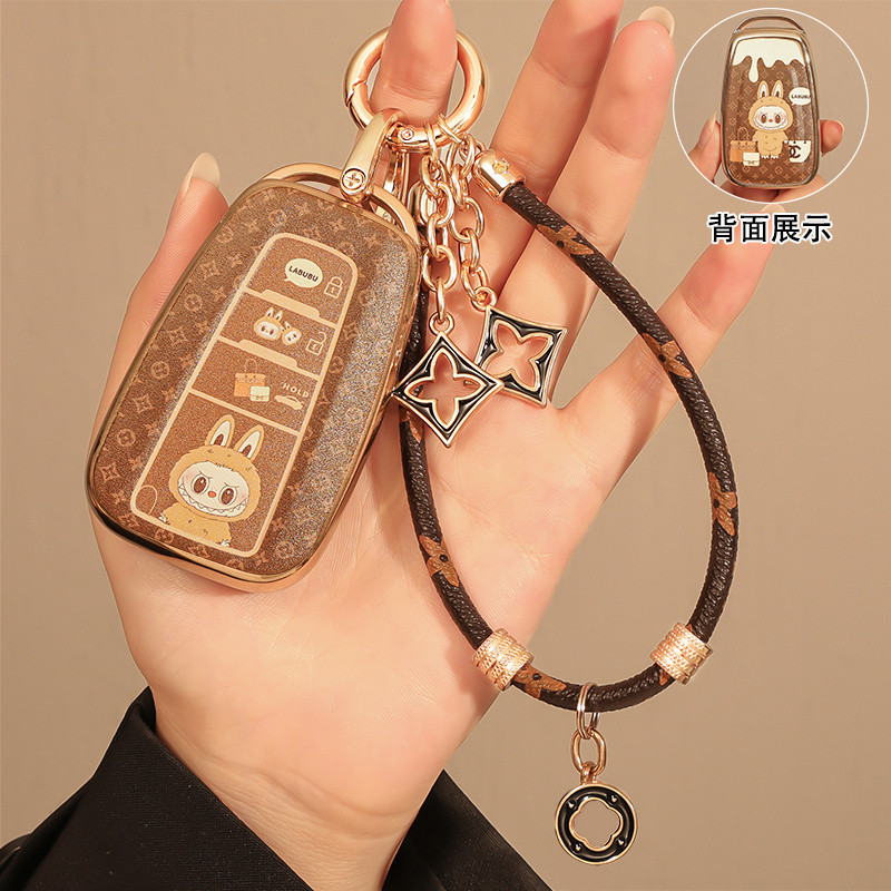 ที่ใส่กุญแจรีโมทรถยนต์ Toyota Hilux  Fortuner Corolla Cross Yaris  Veloz Yaris Ativ Commuter Corolla Camry  Alphard  พวงกุญแจรถ. กระเป๋าใส่กุญแจรถ