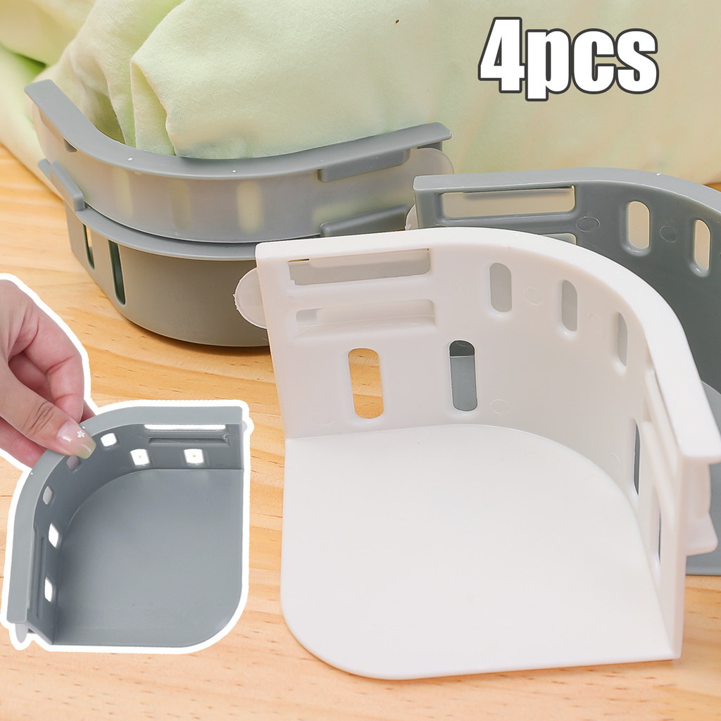 Universal Quick Setup Bed Sheet Clips - อุปกรณ์ยึดวัสดุ PP ทนทานที่มองไม่เห็นเพื่อให้แผ่นใน Place