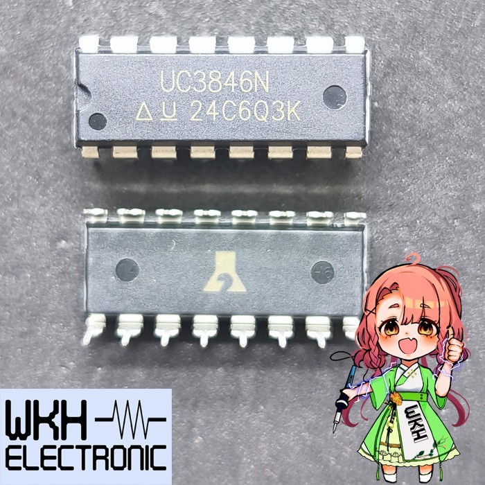 เครื่องมือชิ้นส่วน UC3846N UC3846 UC 3846N 3846 DIP-16