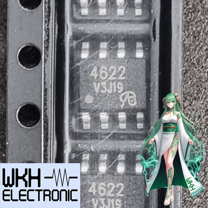 EWR27 HM4622 HM 4622 Dual Channel Echancement Power Mosfet NP Ch 20V 5A