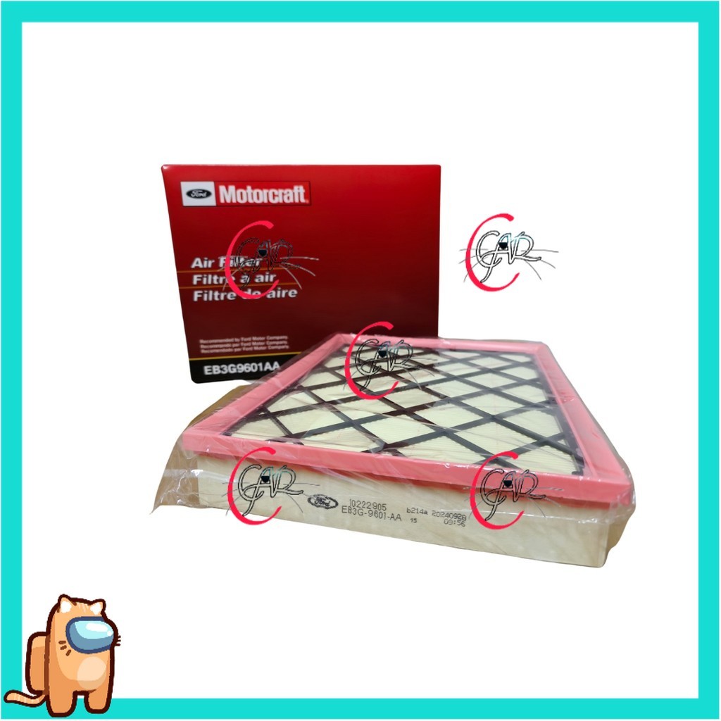 ไส้กรองอากาศ FORD RANGER T7 2.0 T8 T9 2.2 3.2 RAPTOR MAZDA BT50 2018> (EB3G9601AA)