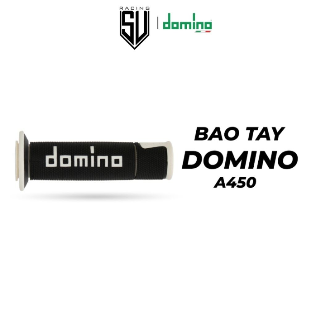 ถุงมือ Domino A450 - สีดํา/ขาว