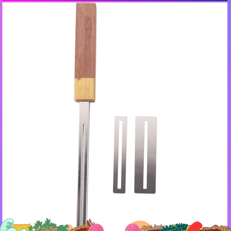 Super Guitar Fret Crowning File,Fret Edge File,Fret End Rounded Tool,Three Radius Slot & File,Multi-