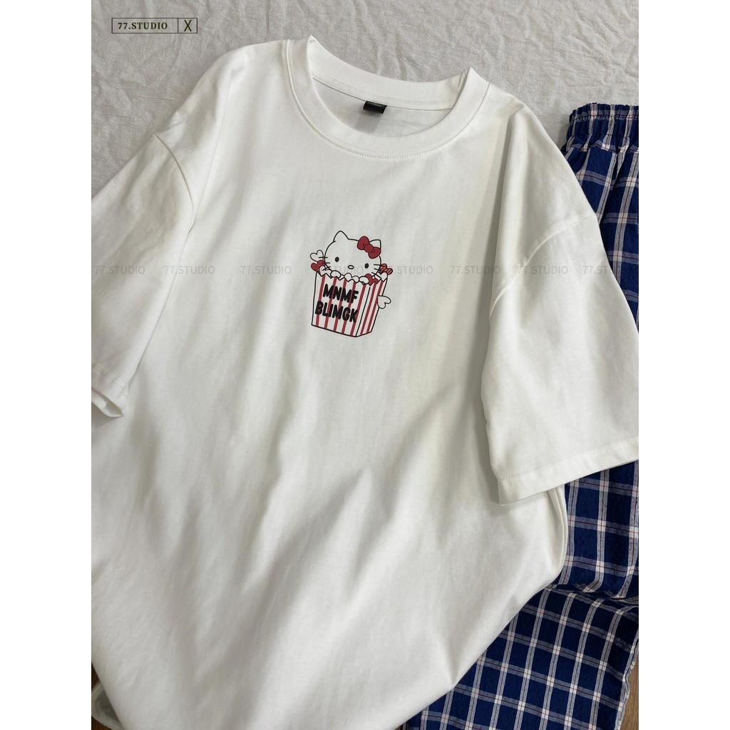 ส่งเร็ว24ชม🚀เสื้อยืด OVERSIZE T-SHIRT ผู้หญิง แขนสั้น ผ้าฝ้าย100% ลายการ์ตูนน่ารัก นุ่มสบาย สไตล์เกาหลี ขนาด S-3XL