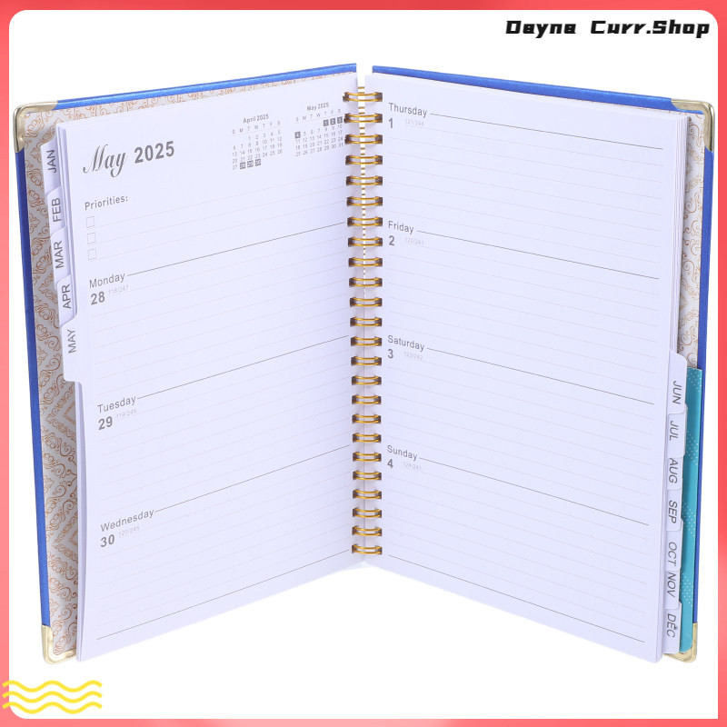 Planner Notebook Weekly Notepad Daily Routine Planner School Supply Calendar Notebook 2025 Planner N