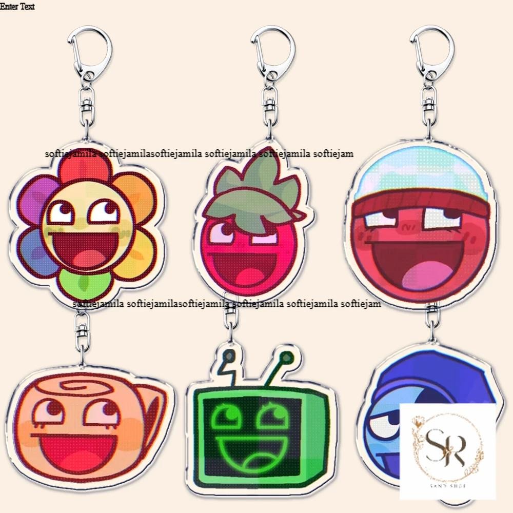 พวงกุญแจเกมสําหรับอุปกรณ์เสริมกระเป๋า Pango Astro Gigi Connie Artro Sprout Dandys Vee Shelly Pebble 