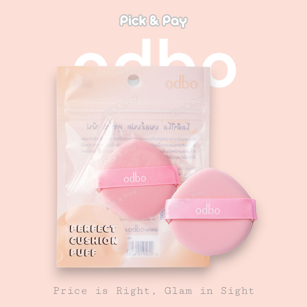odbo Perfect Cushion Puff เพอร์เฟค คุชชั่น พัฟแต่งหน้า (OD8017)