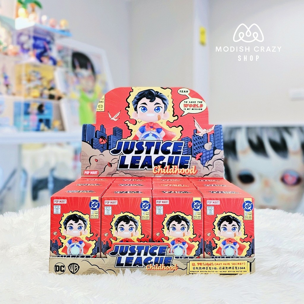 【แท้ %】POP MART • Pop Mart • DC Justice League Childhood Series