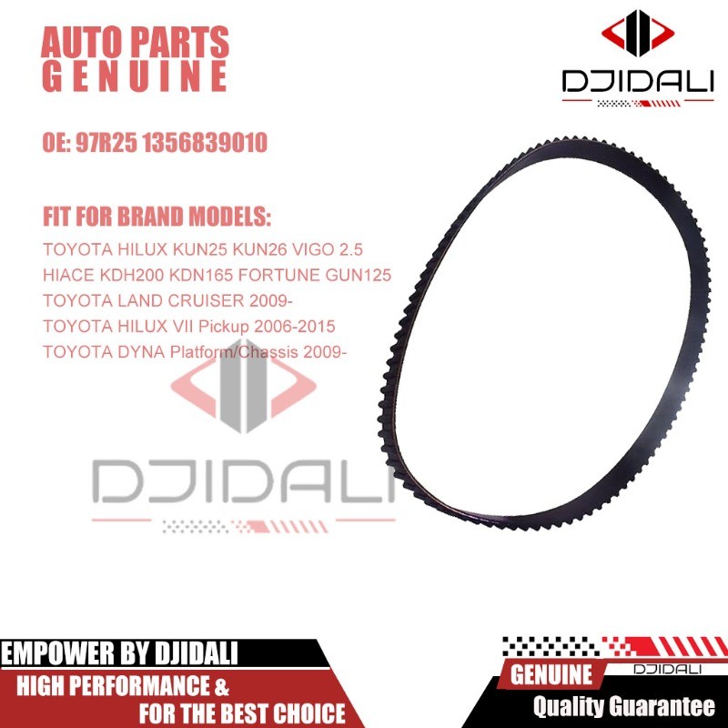 ใหม่ TIMING BELT KIT 97R25 สําหรับ TOYOTA HILUX KUN25 KUN26 VIGO 2.5 3.0CC 2KD HIACE KDH200 KDN165 F