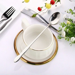 ช้อนสแตนเลสใช้ในบ้านโรงแรม ของใช้ยาวผสมช้อนน้ำผึ้งค็อกเทลบาร…