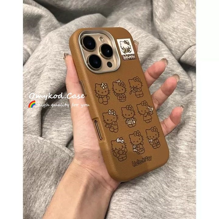 ปลอกหนังสําหรับ Samsung S21 S22 S23 S24 Plus Ultra S20FE S23FE S24FE A51 A31 A21s A20s A03 A16 A06 เคสโทรศัพท์ INS Mini Kitty แมวน่ารัก Anti Drop Protection ปกอ่อน