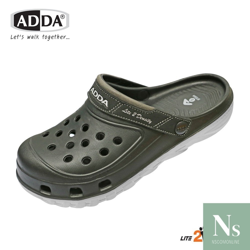 [ส่งเร็ว] Adda 2density 5TD24 รองเท้าแตะ รองเท้าลำลอง สำหรับผู้ชาย แบบสวม รุ่น  5TD24M1 size 7-10