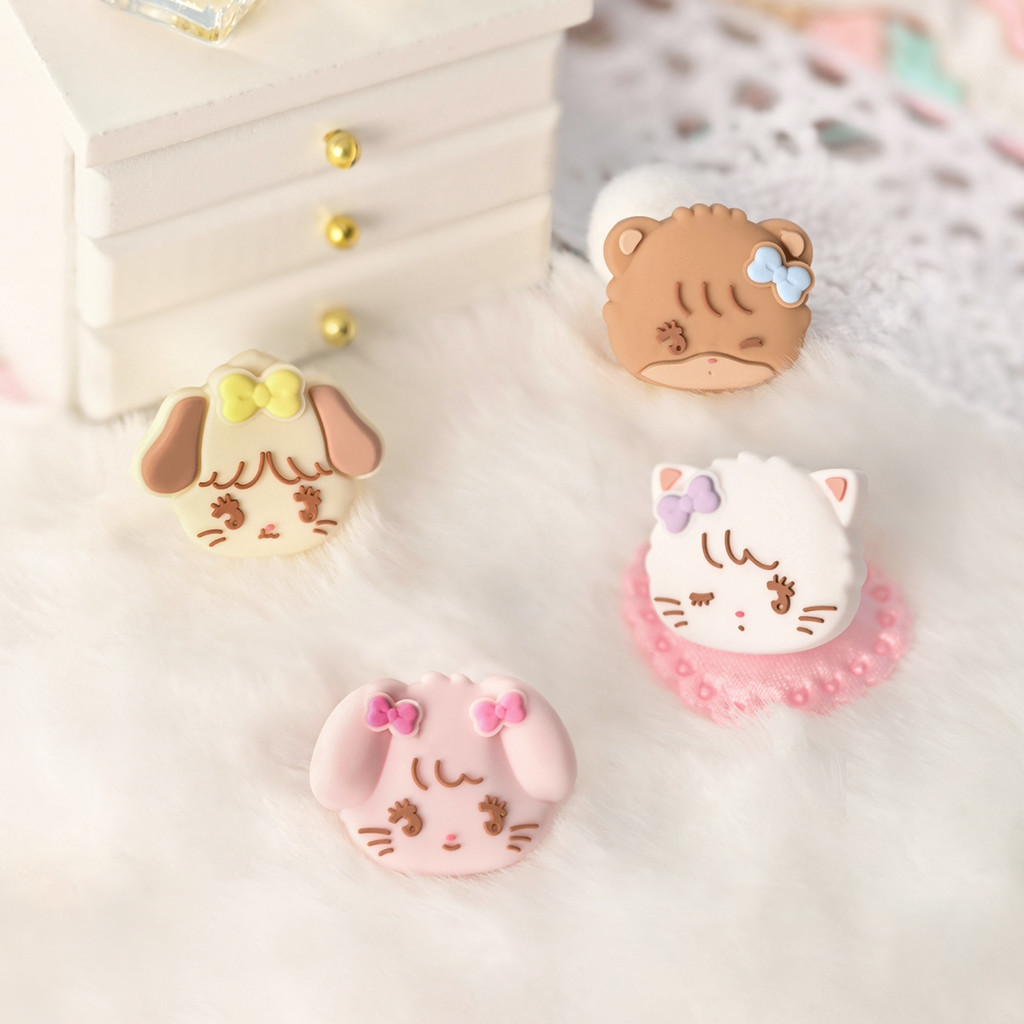 Geekshare Mikko Co-brands ใหม่ซิลิโคนน่ารัก Thumb Grip Caps สําหรับ Switch 2 (2025)