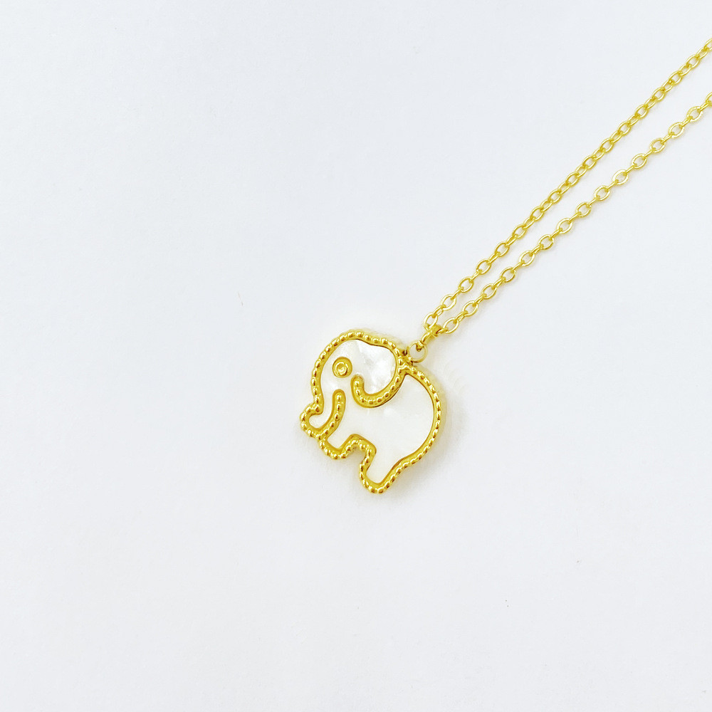 สร้อยคอสองด้านลูกปัดขอบ สร้อยคอมงคลสำหรับเด็ก ออกแบบอย่างสร้างสรรค์เพื่อความหรูหราและแฟชั่น - รูปที่ 6