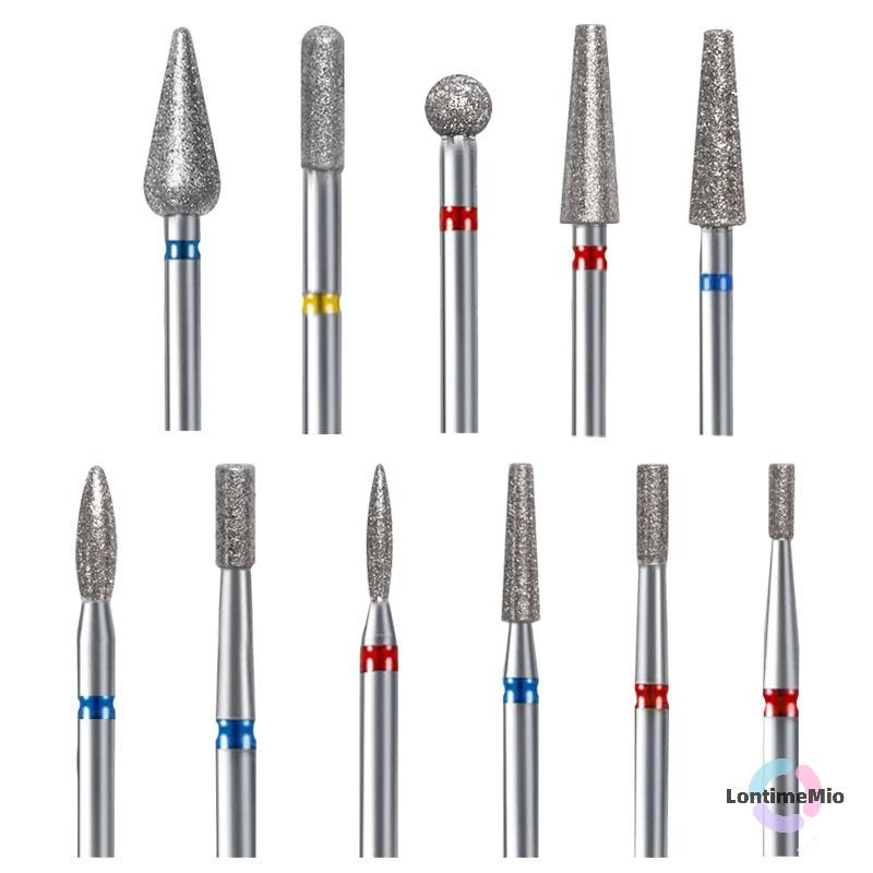 LontimeMio] ดอกสว่านเล็บ Cuticle Clean Nails Pedicure Remover Tools ใหม่