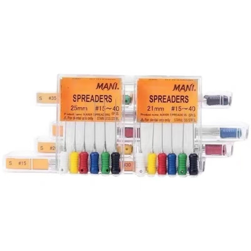 สแตนเลสทันตกรรม Spreaders ไฟล์ Endo มือใช้ Endodontics Root Canal ไฟล์
