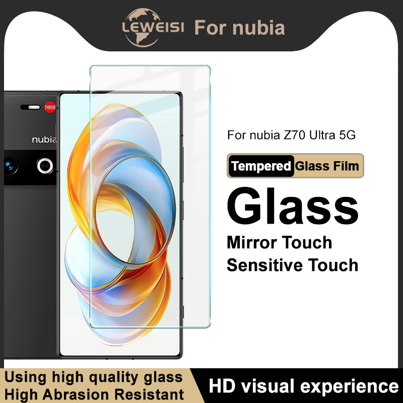 Imak Nubia Z70 Ultra 5G Anti Explosion ฟิล์มกระจกนิรภัย 9H HD ป้องกันหน้าจอฟิล์มใส