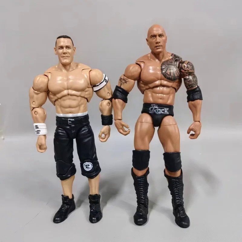 WWE AEW Figure Roman Reigns Hulk Hogan John Cena Dwayne Johnson Action Figure Wrestling Figure Displ