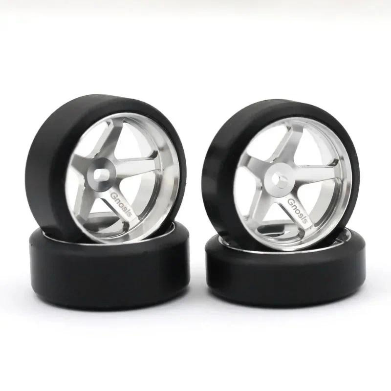 2.5/5.5องศาพลาสติกแข็งดริฟท์ยางขอบล้อโลหะสําหรับ Wltoys 284131 K969 K989 Kyosho Mini-Z 1/28 RC รถอะไหล่อัพเกรด