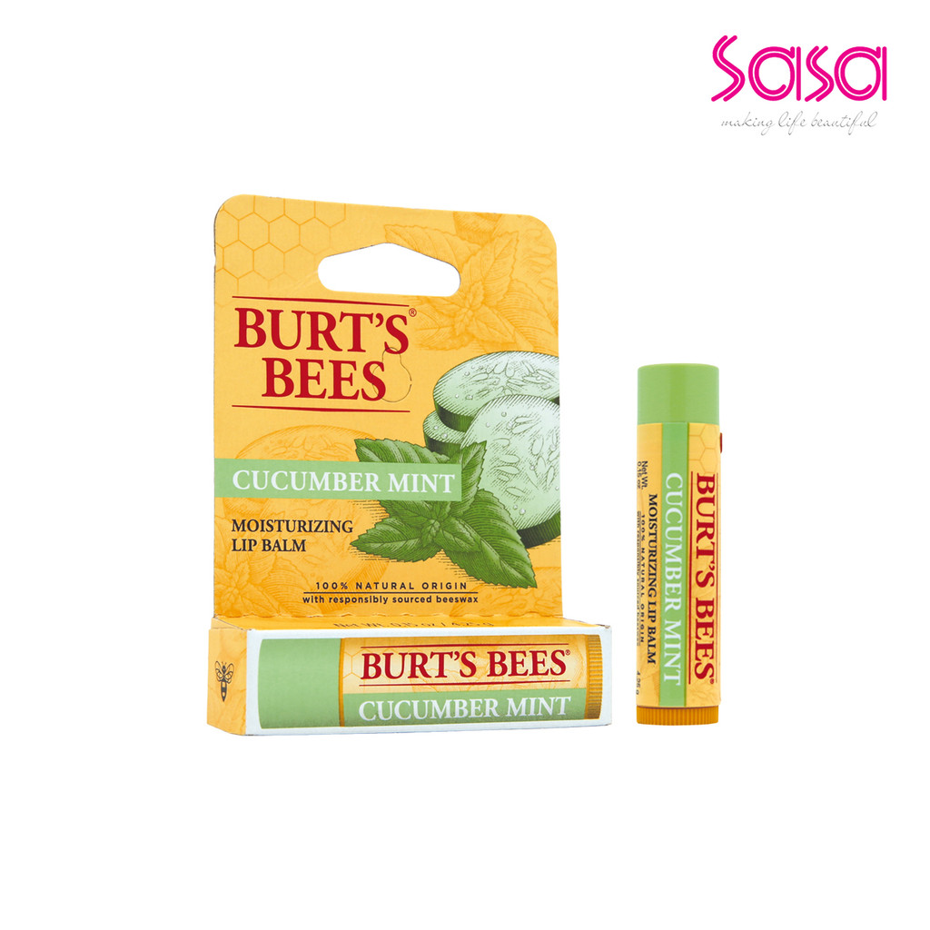 Burt'S Bees Lip Balm Cucumber Mint 4.25g *Expires on 2025/11