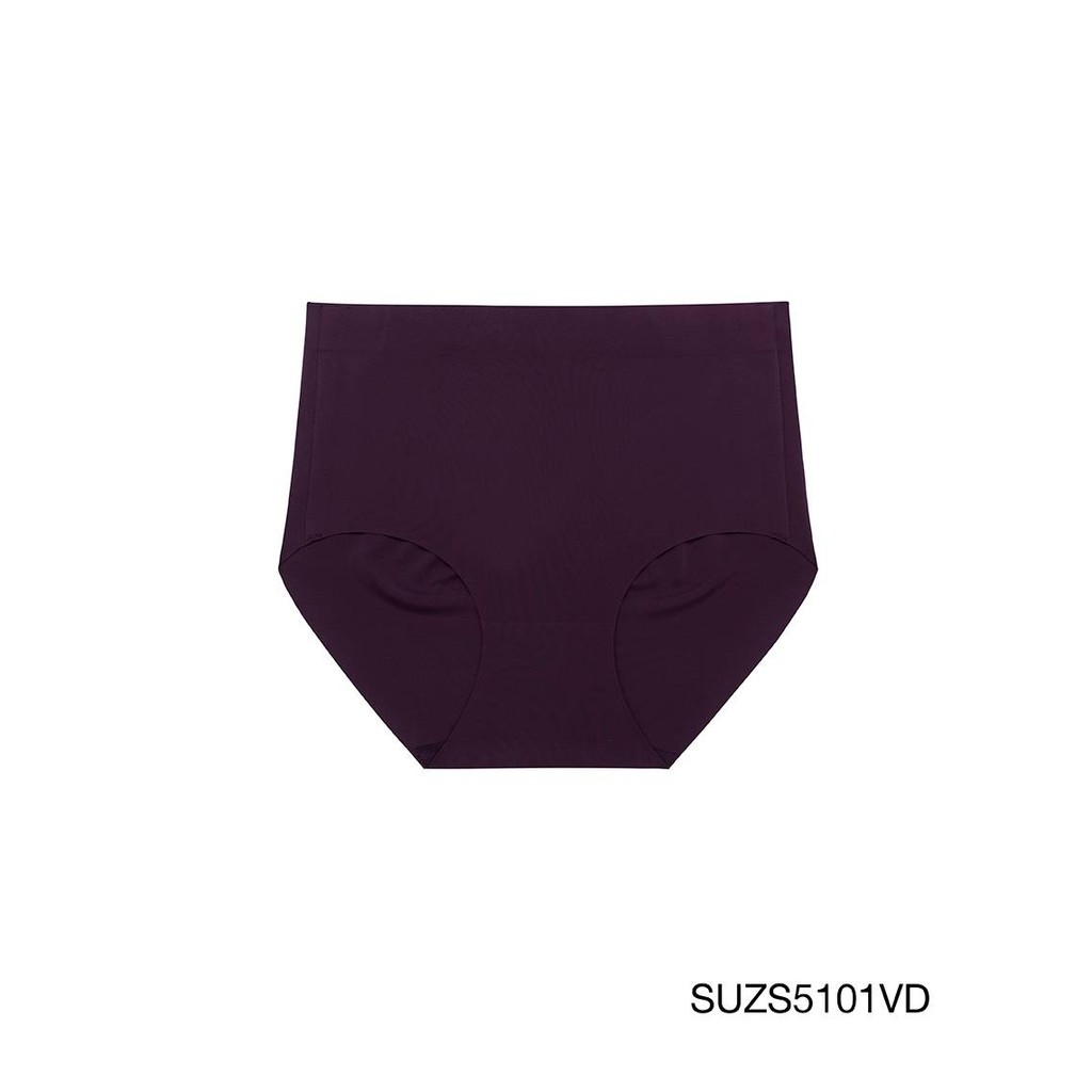 SABINA Seamless Fit กางเกงในทรงเอวสูงปานกลาง รหัส SUZS5101VD สีม่วงเข้ม