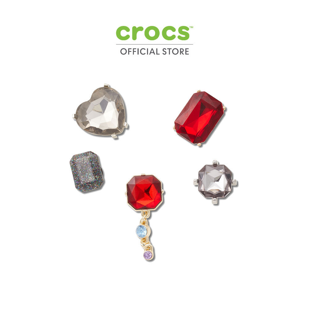 CROCS ตัวติดรองเท้า JIBBITZ™ DARK AND MOODY GEM 5 PACK รุ่น 10014544