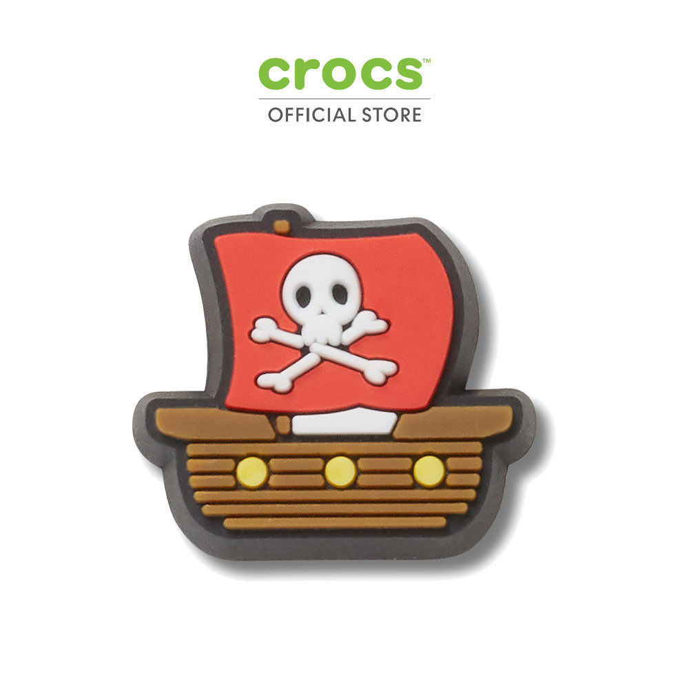 CROCS ตัวติดรองเท้า JIBBITZ TINY PIRATE SHIP