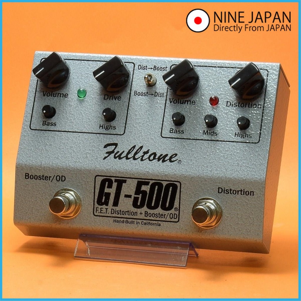 [From JAPAN][USED]Fulltone/GT-500 F.E.T. Distortion + Booster/OD/Distortion/Effects/Guitar