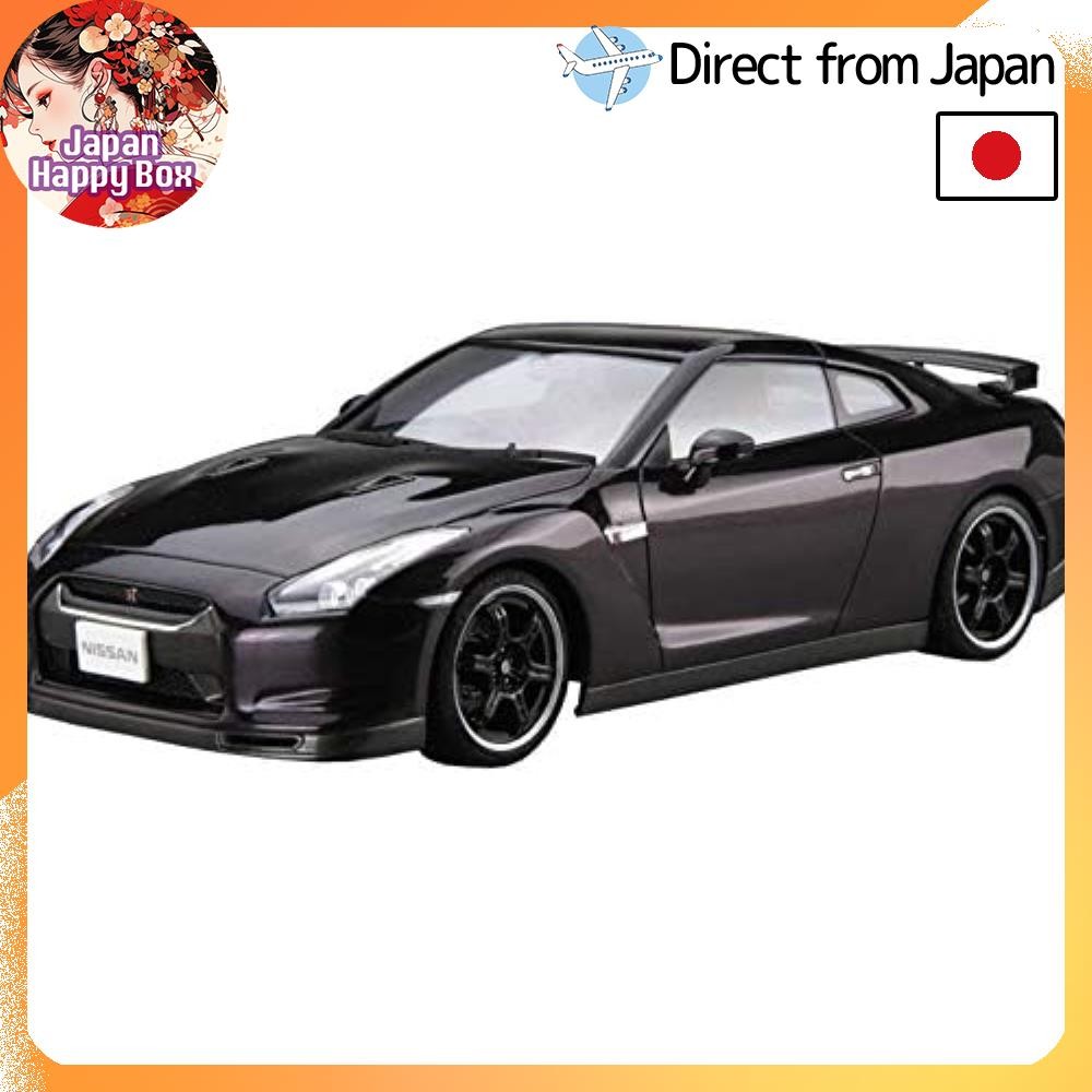 AOSHIMA 1/24 Nissan R35 GT-R Spec-V 2009 รถรุ่นเบอร์ 35 พลาสติกรุ่น【Direct from Japan】