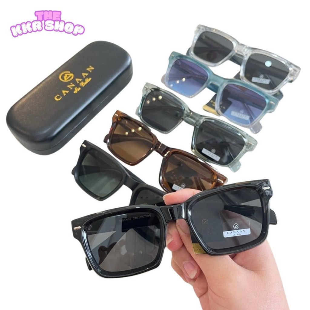 CANAAN แว่นกันแดด Sunglasses S5460 ป้องกันแสงแดด ใส่ได้ทุกเพศ ทุกโอกาส