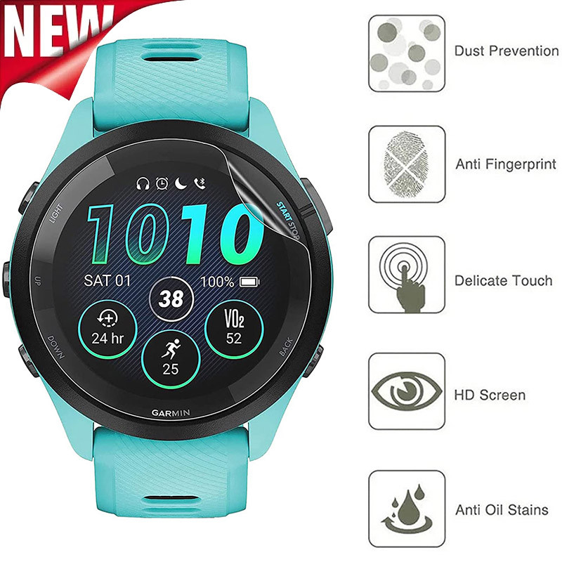 3pcs/5pcs นาฬิกาฟิล์ม protector สําหรับ Garmin forerunner 965/955/265/265S นาฬิกาป้องกันฟิล์มสําหรับ