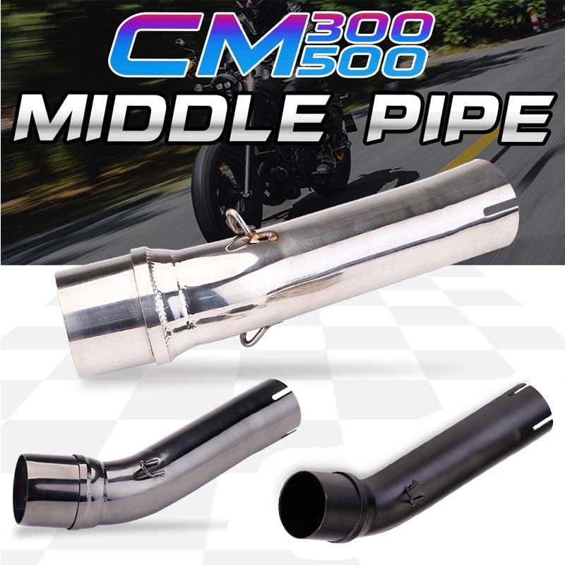 ท่อลิงค์แบบสวมสําหรับ CM500 CM300 Rebel Connect to 2"/51MM ID Mufflers