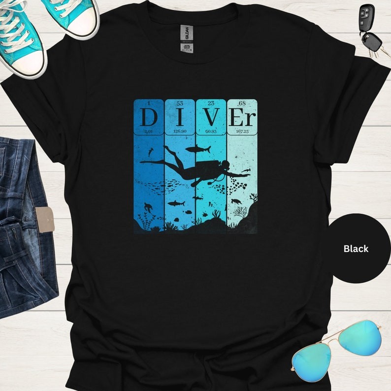 Scuba Diver shirt Scuba Diver Tshirt Scuba Diving Shirt Diver Shirt Scuba DivingTshirt Scuba Diving 