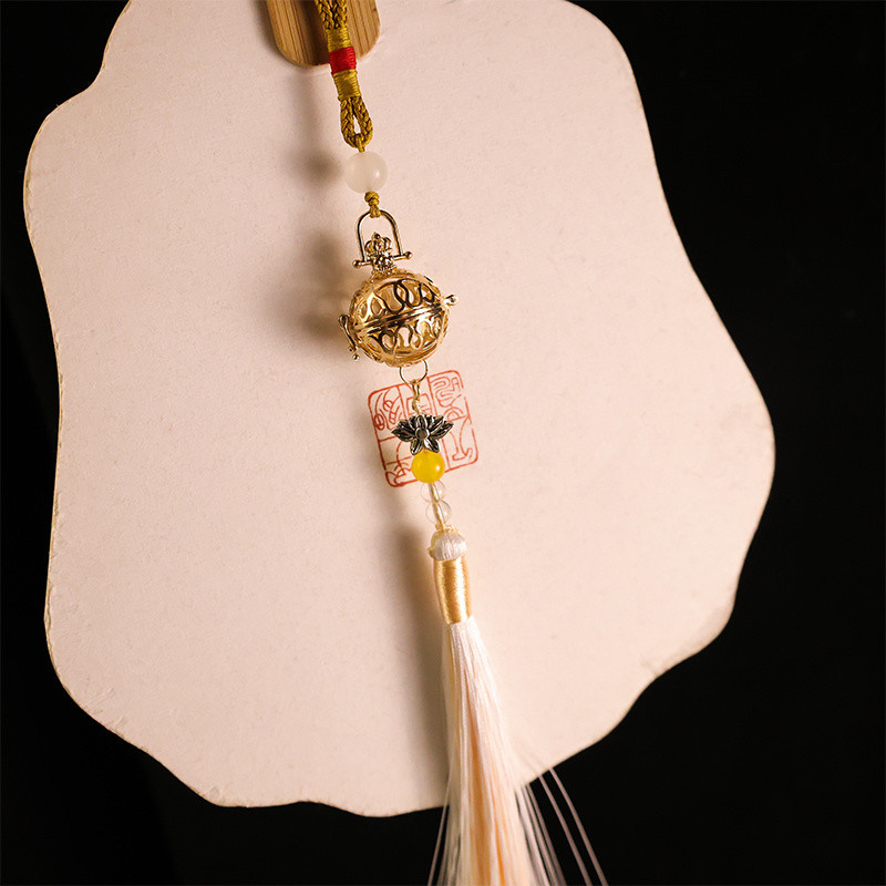 จิ่วจง สีม่วงสไตล์เดียวกันซองระฆังเครื่องประดับโบราณต้องห้ามเอวเครื่องประดับ - รูปที่ 4