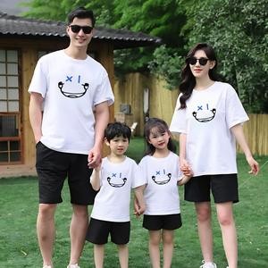 เสื้อยืดครอบครัวผ้าฝ้ายเท่ๆ7309