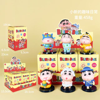6 ชิ้น/กล่อง Crayon Shin คอสเพลย์สัตว์ Kuromi เค้กอะนิเมะรูป COD สต็อกรูปตุ๊กตาของเล่นสําหรับของขวัญเด็กคอลเลกชันเครื่องประดับรถบ้านเค้กตกแต่ง GachaMLML
